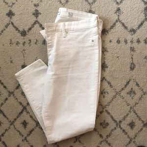 Lucky Brand Ava Crop White Skinny Jean